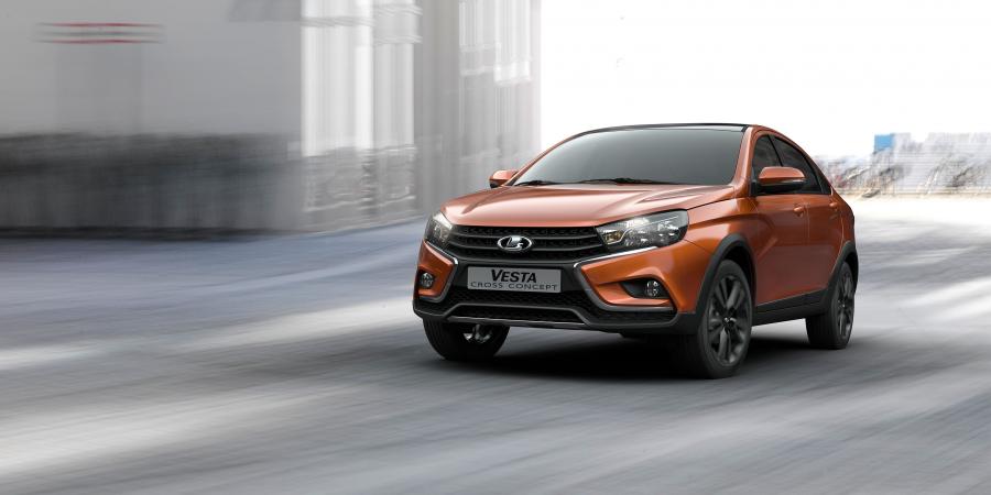  Lada Vesta Cross Concept 2016 года  (фото 3 из 9)